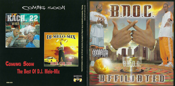 Affiliated by B.N.O.C. (CD 1998 Melo Mix Records) in Nashville | Rap - The  Good Ol'Dayz